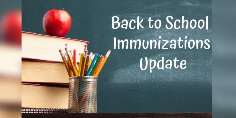 School Vaccination Requirements - Legislative Update