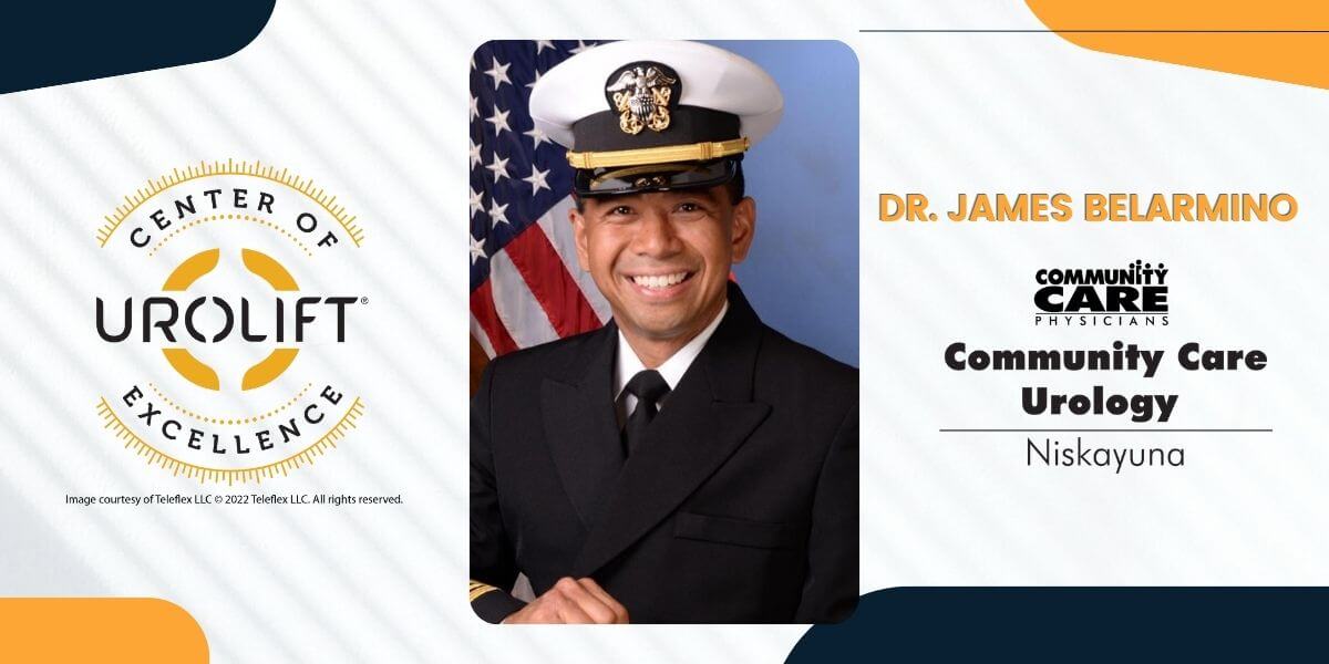 James Belarmino, MD, MC, USNR, Designated A UroLift® Center of Excellence