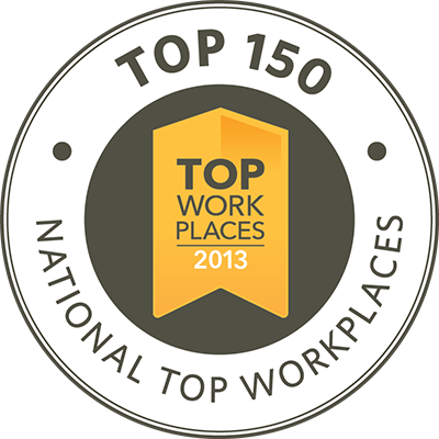 Top 150 National Top Workplaces