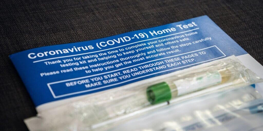 Photo of Covid at-home test
